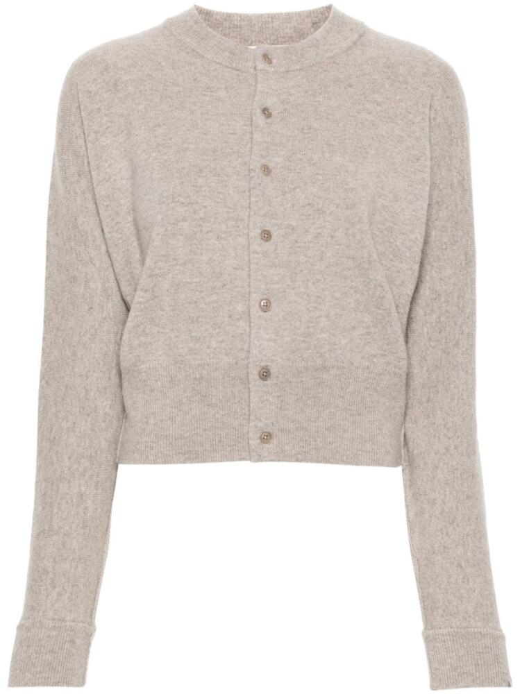 extreme cashmere n°257 blouson cardigan - Neutrals Cover