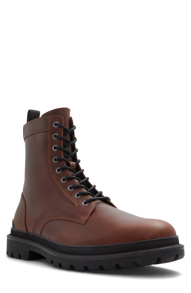 ALDO Muuler Lace-Up Boot in Cognac Cover