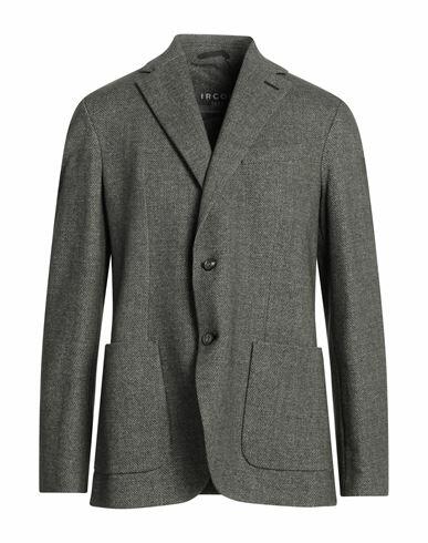 Circolo 1901 Man Blazer Dark brown Cotton, Elastane Cover