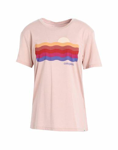 Cotopaxi Disco Wave Organic Organic T-s Woman T-shirt Blush Organic cotton, Recycled polyester Cover