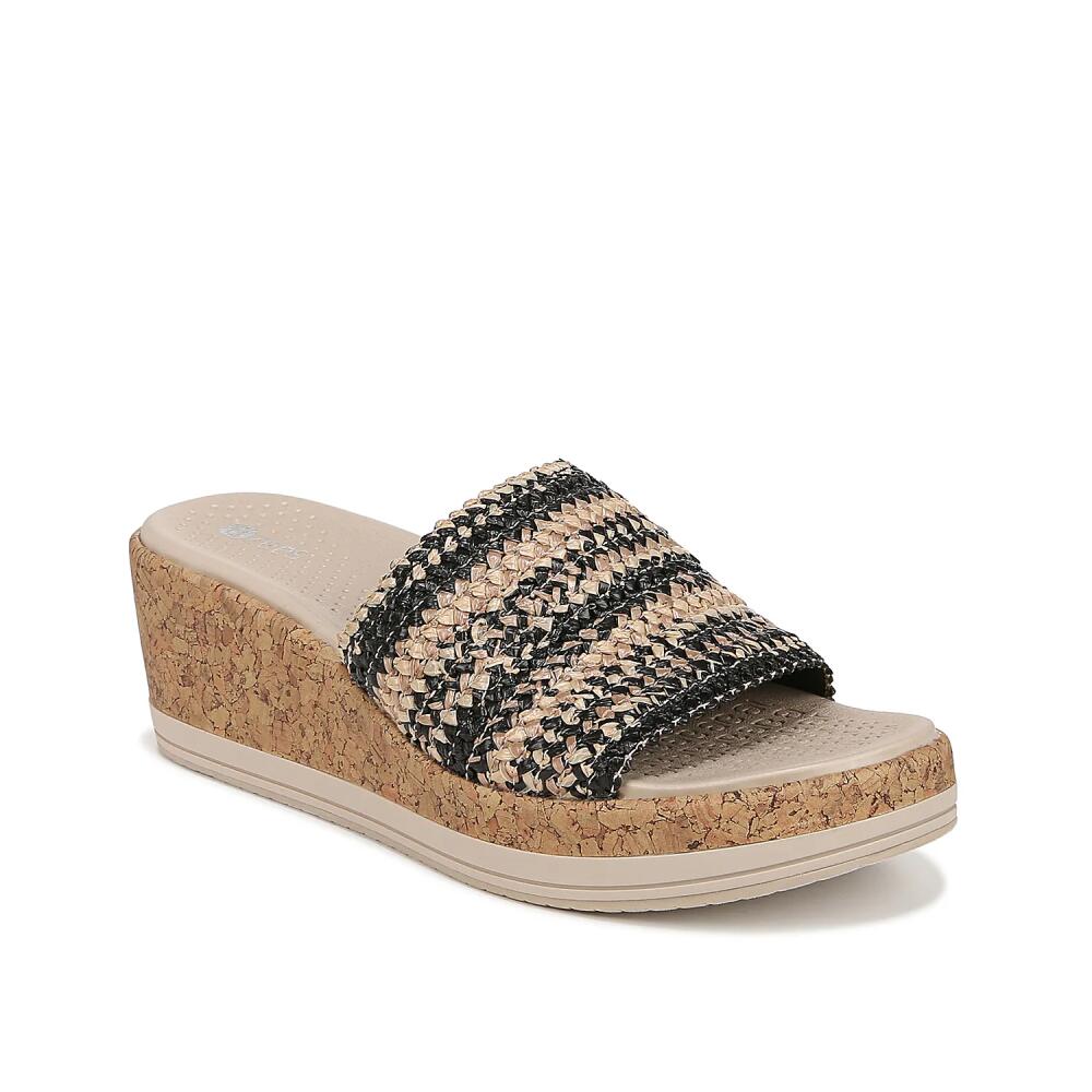 BZees Runaway Wedge Sandal | Women's | Black Cover