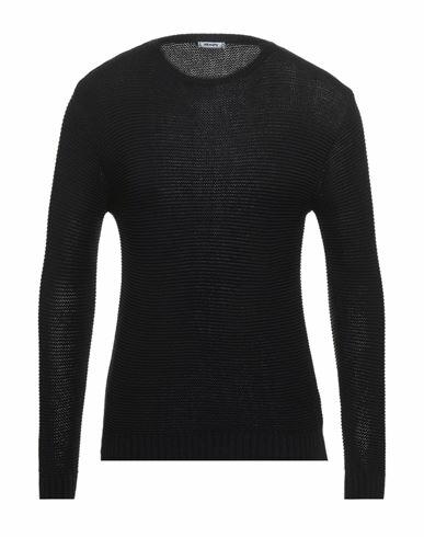 Stilosophy Man Sweater Black Cotton, Acrylic Cover