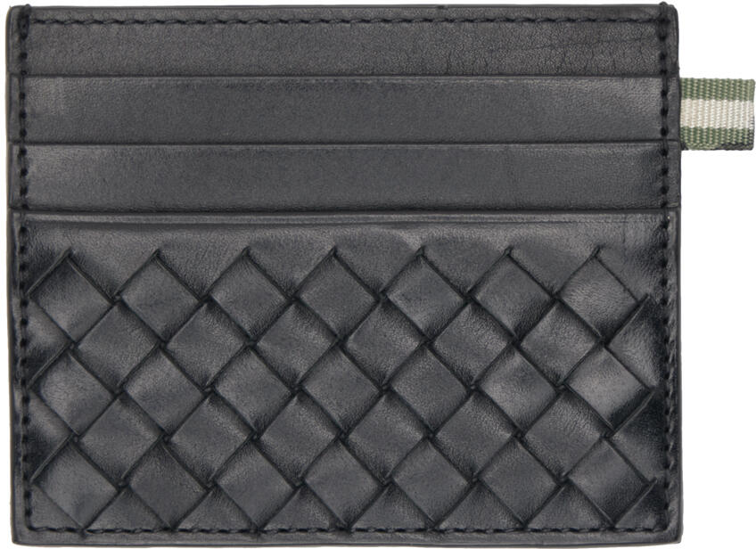 Officine Creative Black Boudin 122 Card Holder Cover