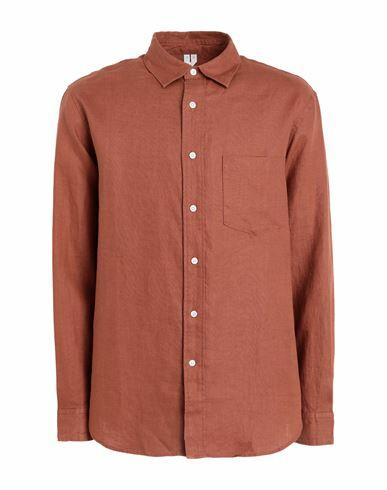 Arket Man Shirt Tan Linen Cover