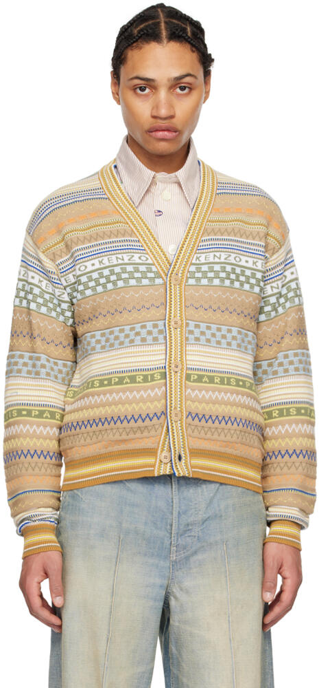 Kenzo Multicolor Kenzo Paris Fairisle Cardigan Cover