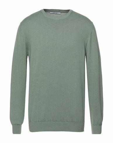 At. p.co Man Sweater Sage green Cotton Cover