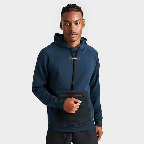 On Men's Classic Tech Hoodie in Blue/Navy Cover