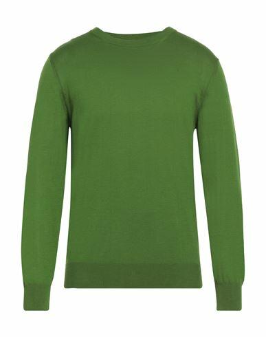 At. p.co Man Sweater Military green Cotton Cover