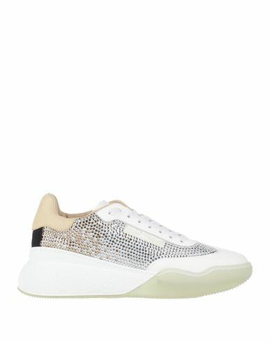 Stella Mccartney Woman Sneakers White Textile fibers Cover