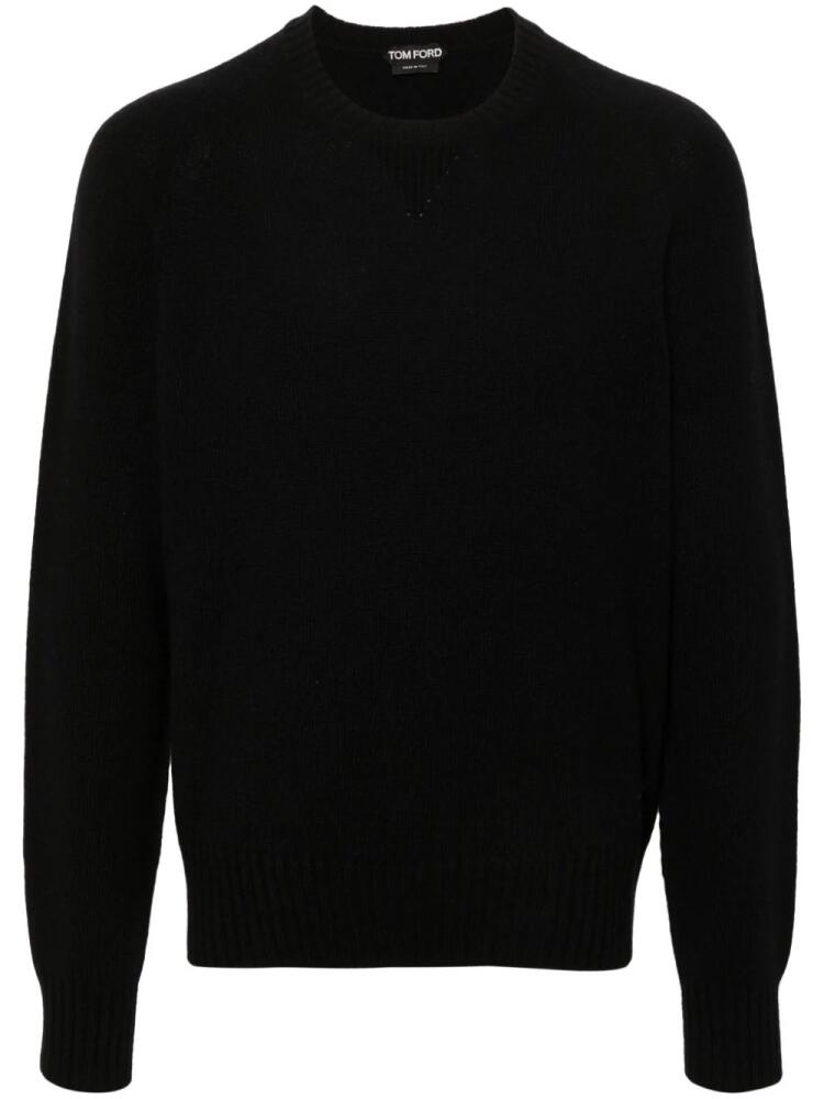 TOM FORD cashmere seamless sweater - Black Cover