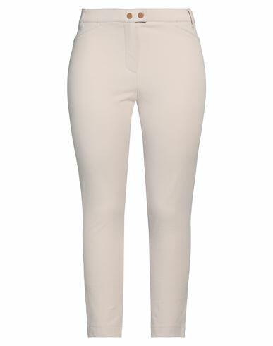 Seductive Woman Pants Beige Cotton, Elastane Cover