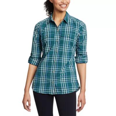 Eddie Bauer Women's Adventurer 3.0 Long-Sleeve Shirt Cover