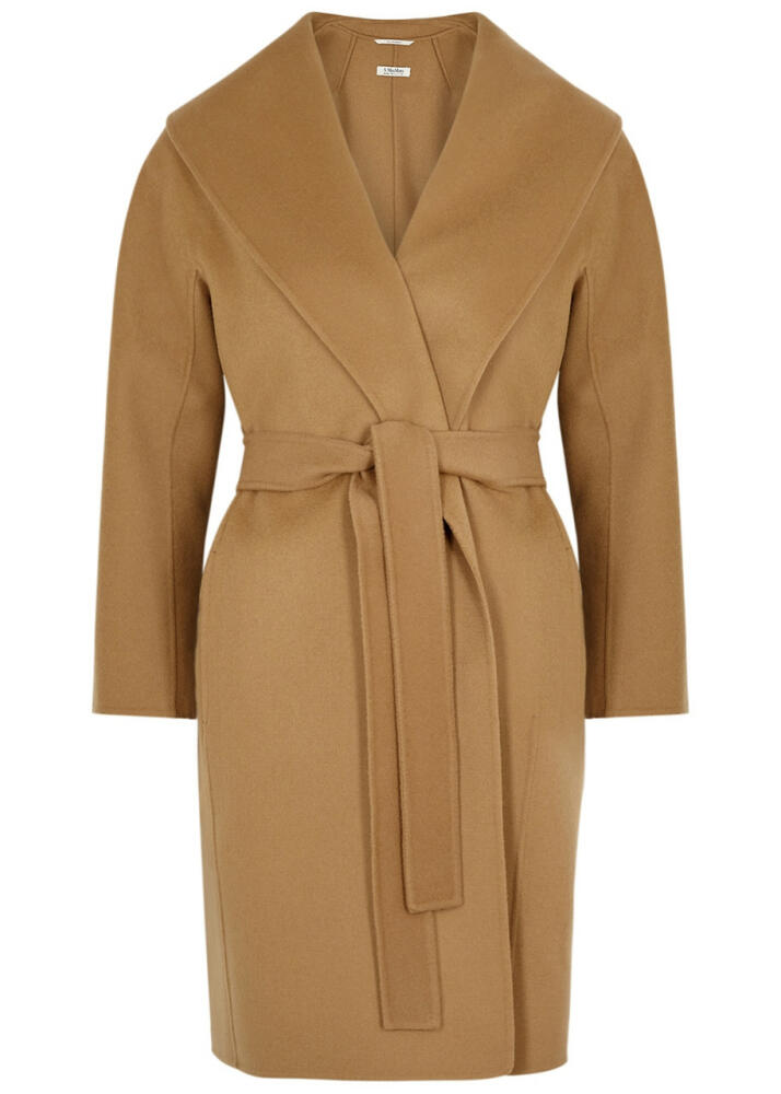 S Max Mara Messi Wool Jacket - Camel Cover