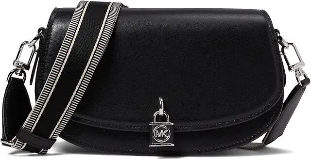 MICHAEL Michael Kors Mila Medium East/West Sling Messenger (Black) Handbags Cover