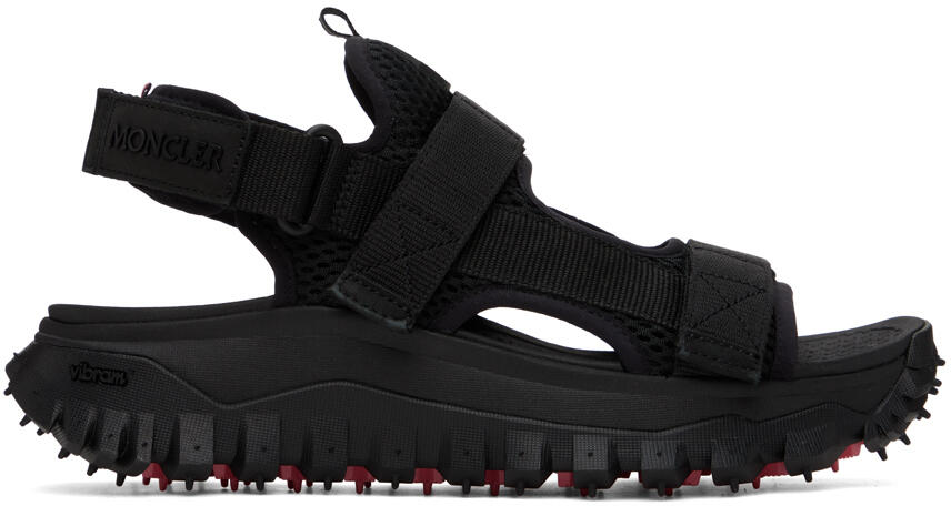 Moncler Black Platform Sandals Cover