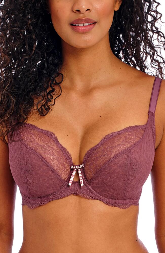 Freya Fancies Full Figure Underwire Plunge Bra in Iced Mocha (Imh) Cover