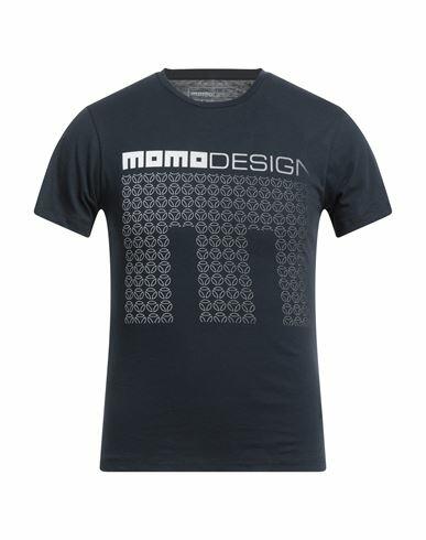 Momo Design Man T-shirt Midnight blue Cotton Cover