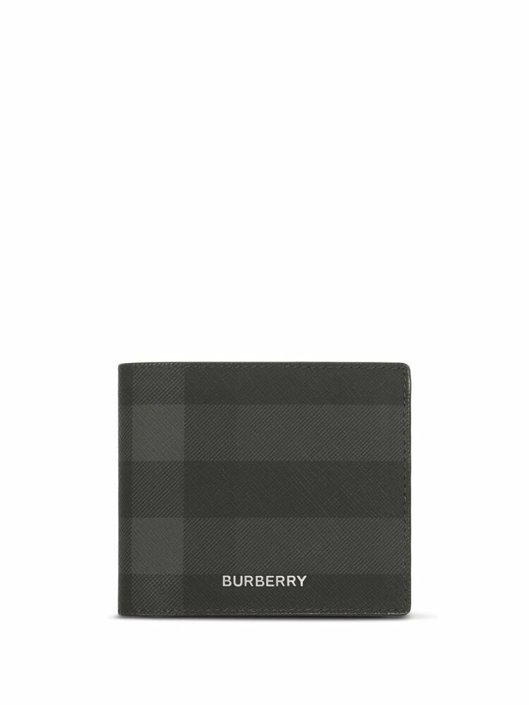 Burberry check-pattern International wallet - Grey Cover