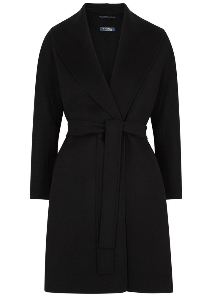 S Max Mara Messi Wool Jacket - Black Cover