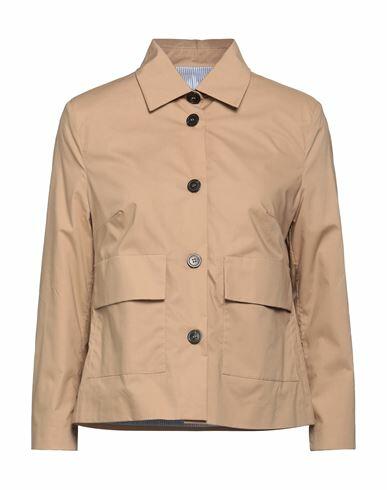 Shirtaporter Woman Blazer Camel Cotton, Polyamide, Elastane Cover