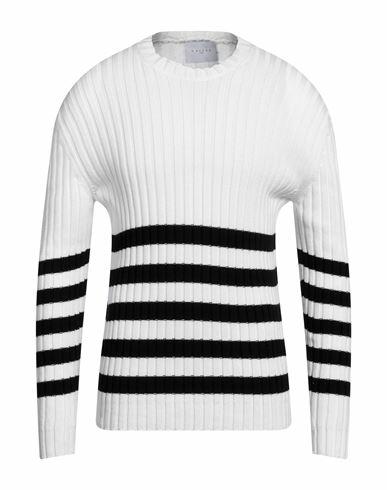 Gaëlle Paris Man Sweater White Cotton Cover