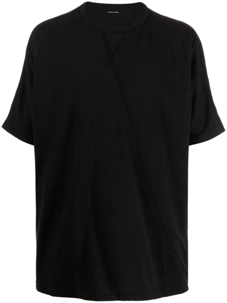 Maharishi crew-neck short-sleeve T-shirt - Black Cover