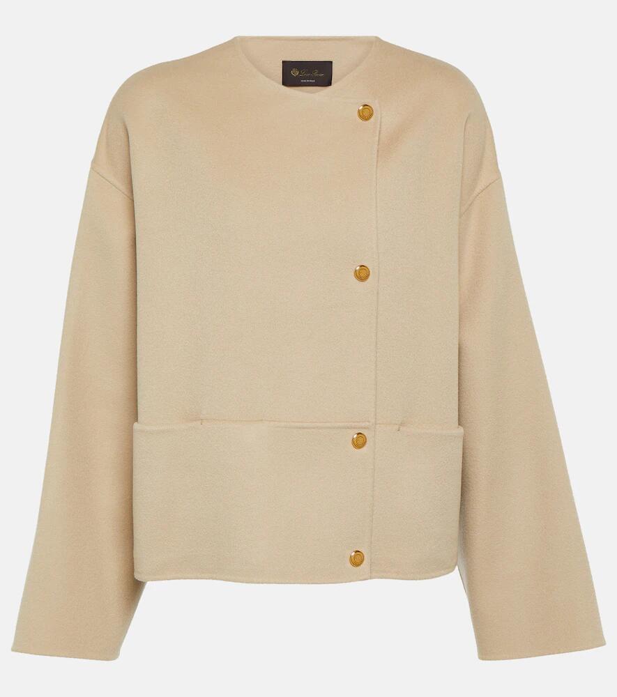 Loro Piana Asym cashmere jacket Cover