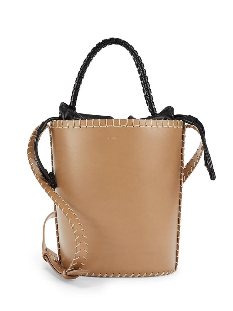 Chloé Women's Leather Bucket Bag - Taupe Cover