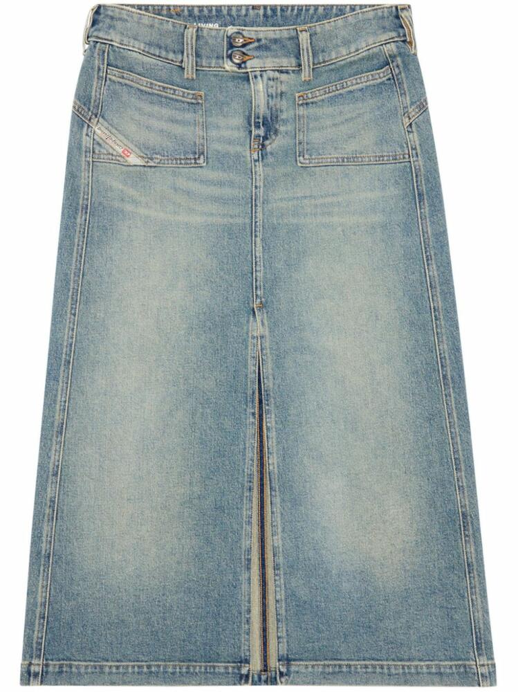 Diesel De-Hush denim midi skirt - Blue Cover