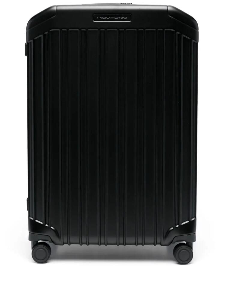 PIQUADRO medium expandable luggage - Black Cover