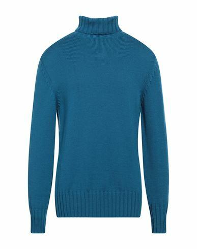 Capsule Knit Man Turtleneck Pastel blue Wool Cover