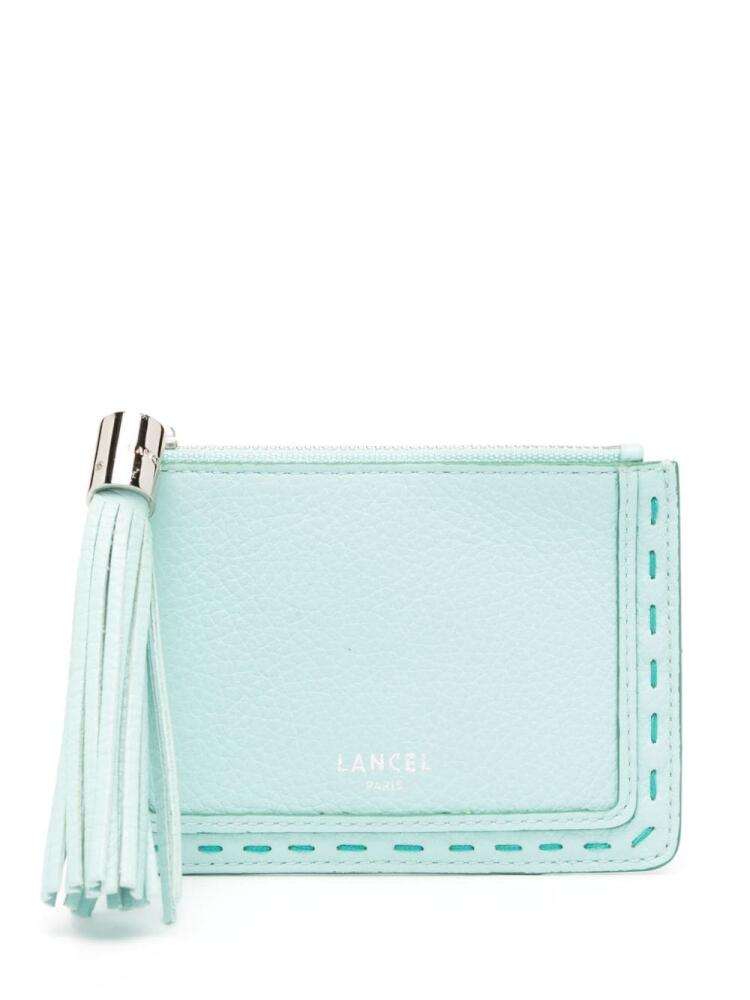 Lancel Premier Flirt leather cardholder - Blue Cover