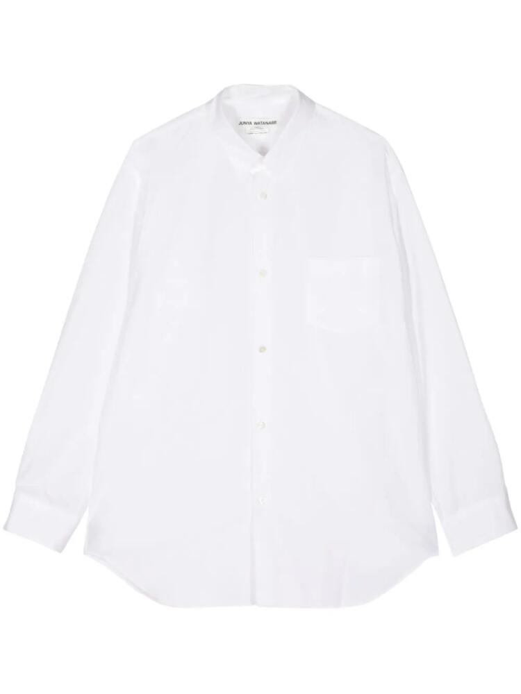 Junya Watanabe long-sleeve cotton shirt - White Cover