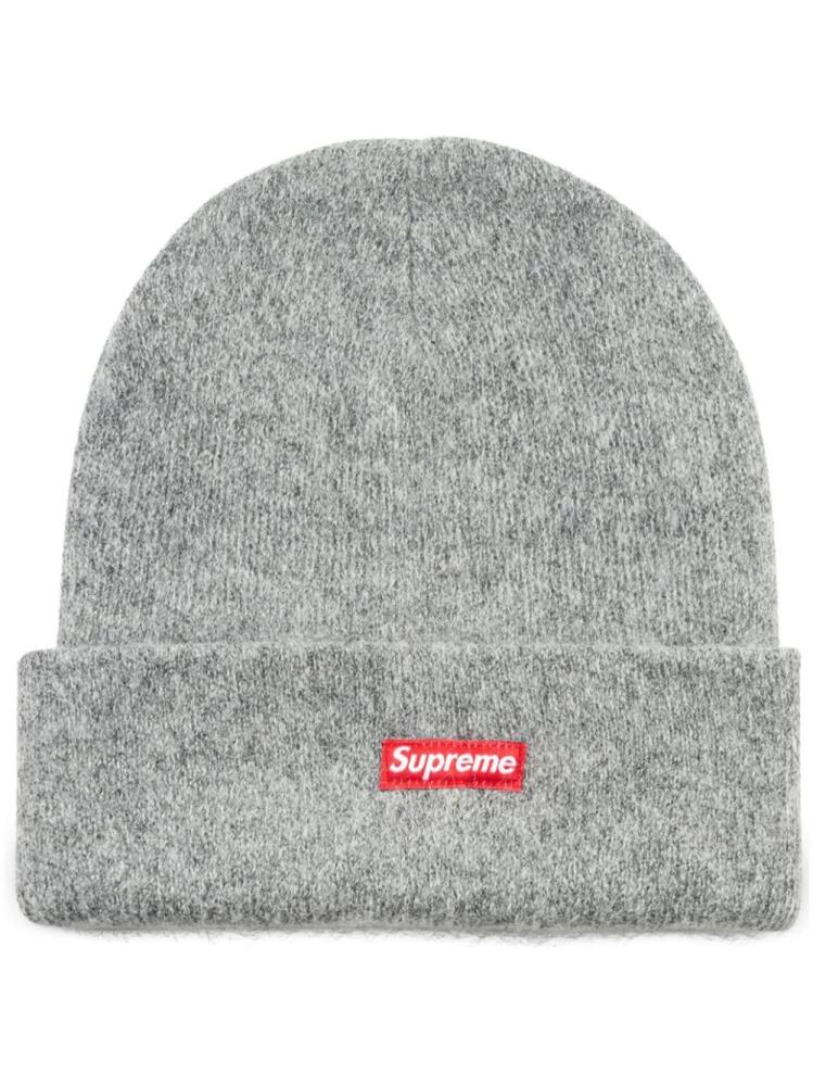 Supreme box logo beanie - Grey Cover