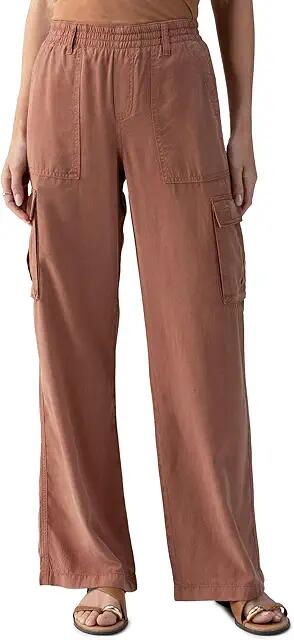 Sanctuary Relaxed Reissue (Washed Clay) Women's Dress Pants Cover