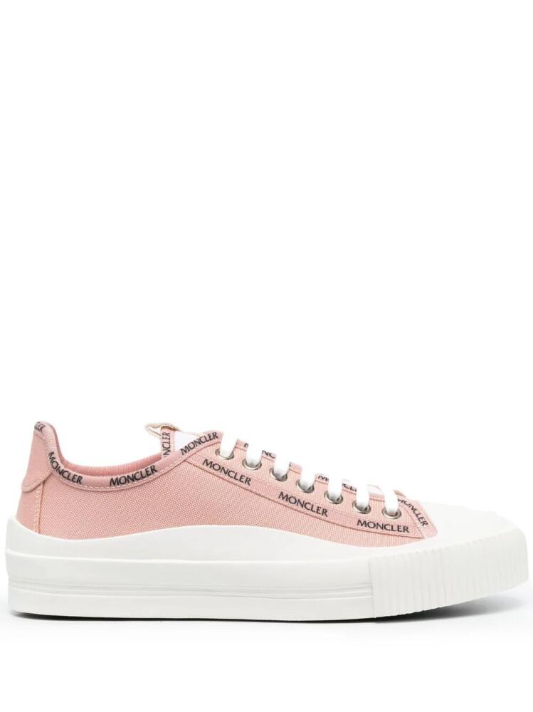 Moncler Glissiere low-top sneakers - Pink Cover