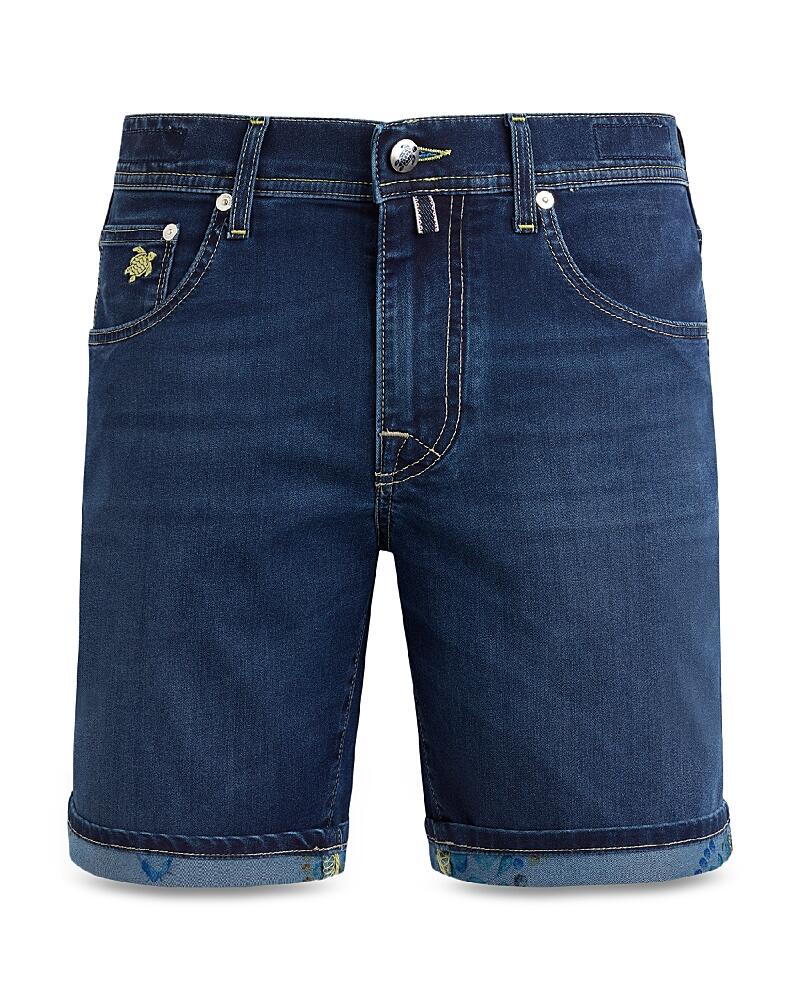 Vilebrequin Garonne Turtle Denim Shorts Cover