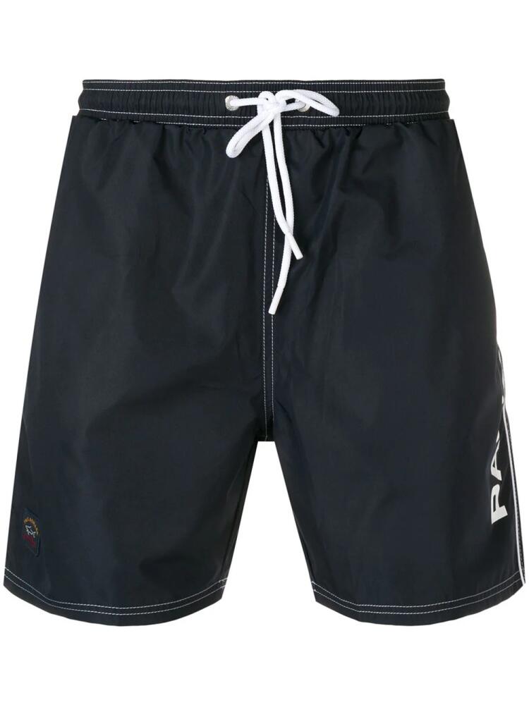 Paul & Shark logo swimming shorts - Blue Cover