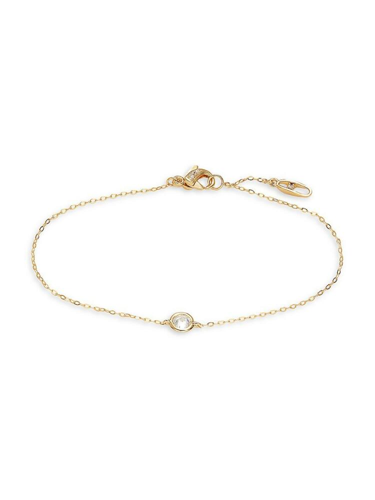 Adriana Orsini Women's 18K Goldplated & Cubic Zirconia Bracelet Cover