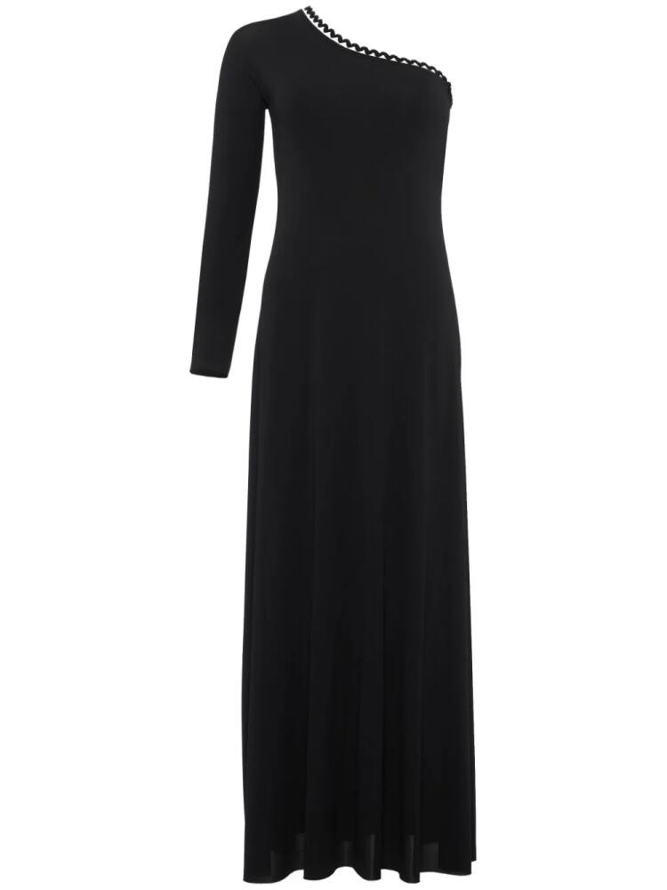 ERES Play one-shoulder maxi dress - Black Cover