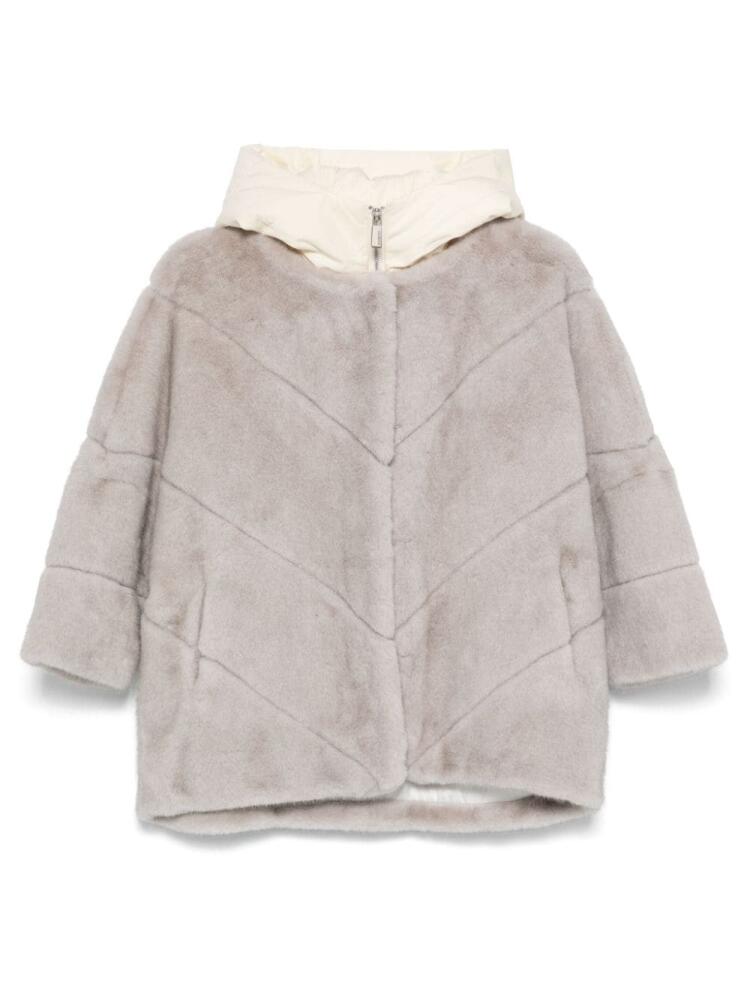 Max & Moi faux-fur coat - Grey Cover