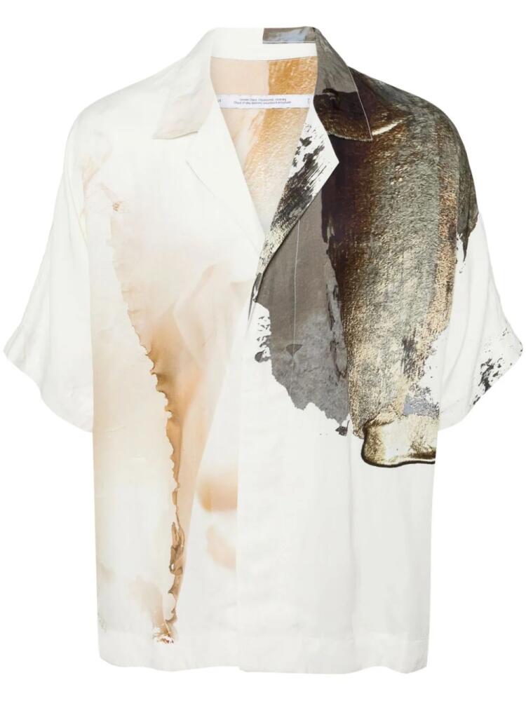 Julius graphic printed shirt - White Cover