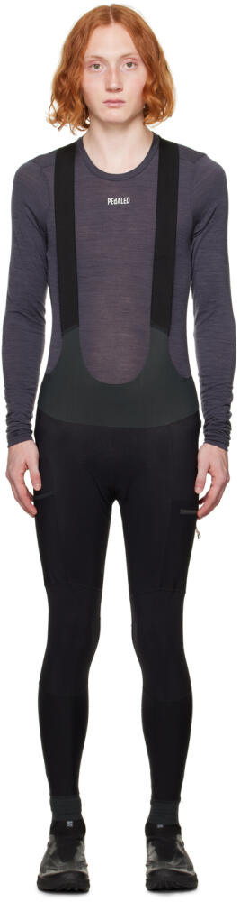 PEdALED Black Cargo Bib Leggings Cover