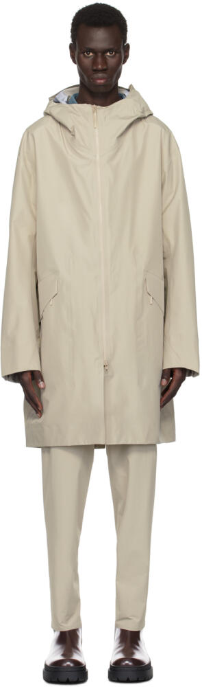 Veilance Beige Monitor Coat Cover