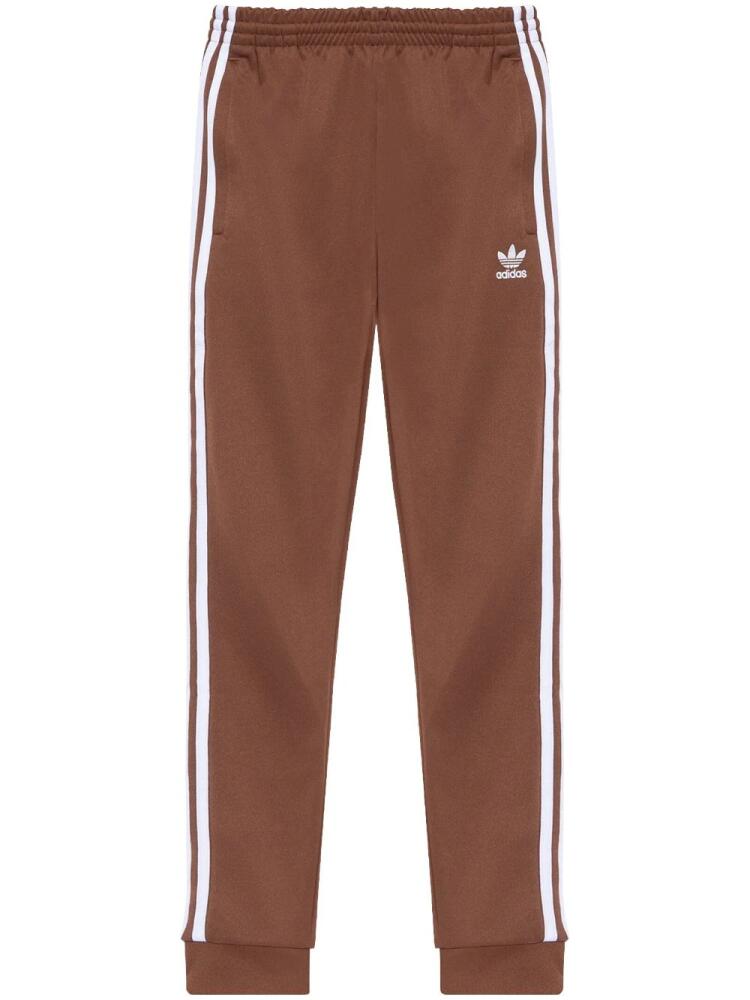 adidas 3-Stripes track pants - Brown Cover