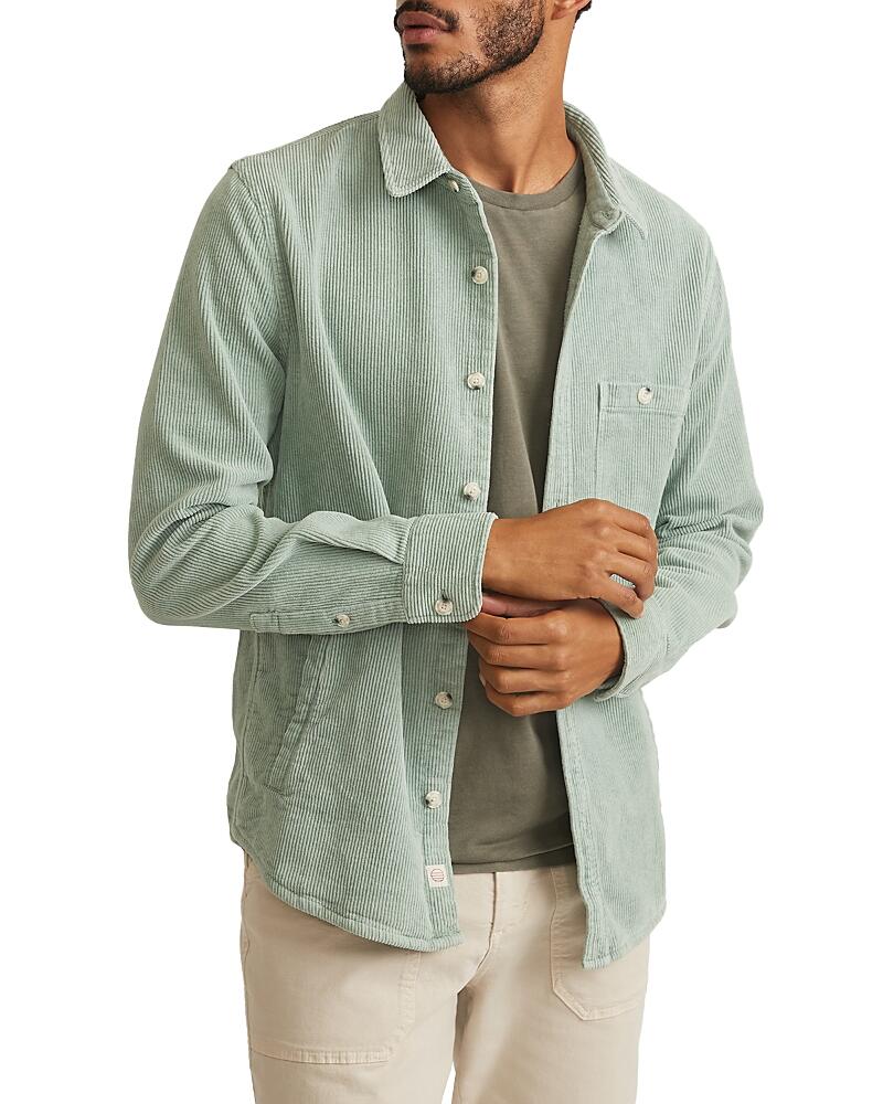 Marine Layer Max Broken In Cotton Corduroy Shirt Jacket Cover