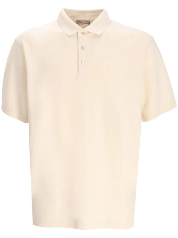 Herno cotton polo shirt - White Cover