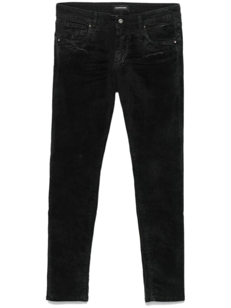 Salvatore Santoro velvet jeans - Black Cover