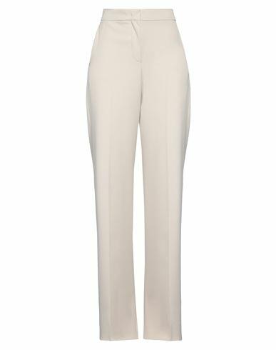 Max Mara Woman Pants Sand Virgin Wool, Elastane Cover