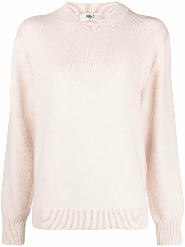 FENDI crew-neck jumper - Neutrals Cover